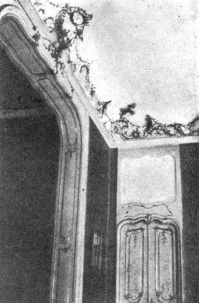 Biaystok - Paac Branickich. Motyw wntrza niegdy sypialni 